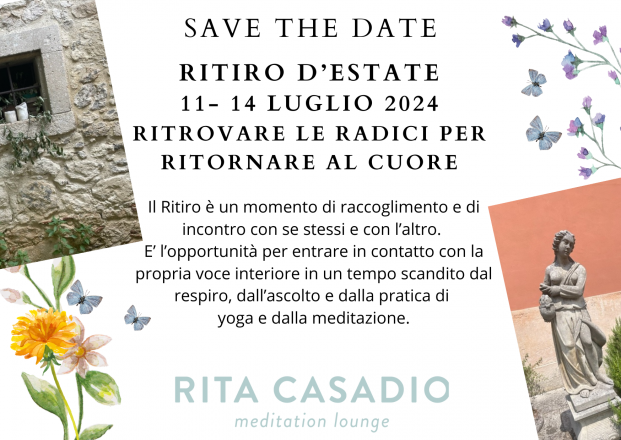 Ritiro d'estate: ritrovare le radici per ritornare al cuore